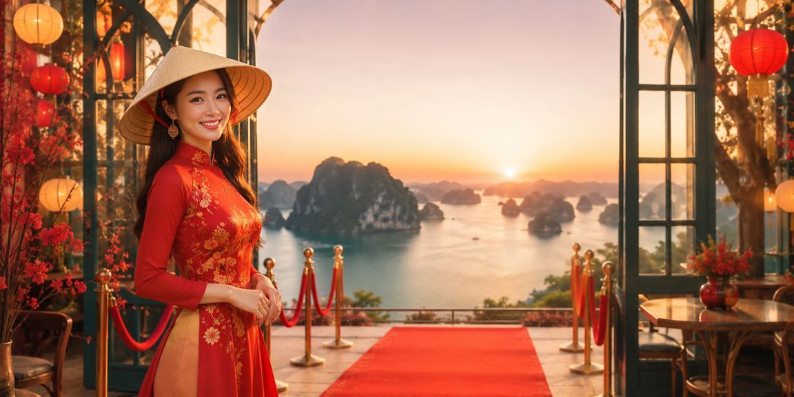 Người dùng tại Vịnh Hạ Long tra cứu kết quả xổ số trực tuyến trên điện thoại