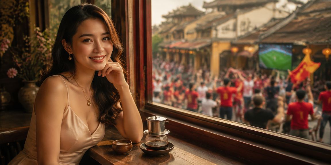 Người dùng tại Huế nhận thưởng hoàn tiền và bonus từ j88vip qua điện thoại bên tách cà phê