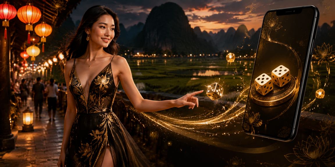 Không khí chợ đêm Ninh Bình gợi cảm hứng cho trò chơi tài xỉu trực tuyến